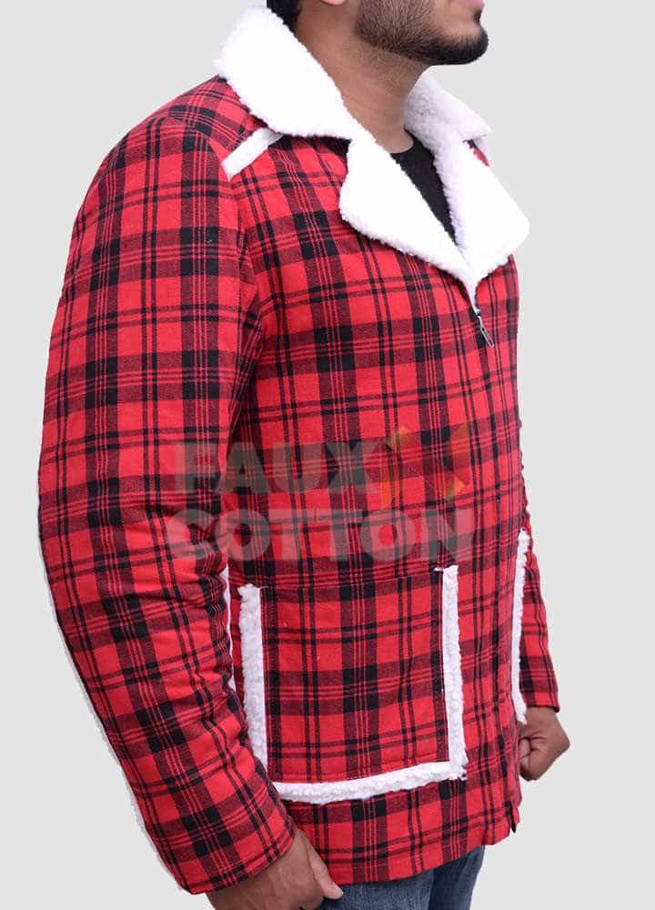Deadpool wade wilson ( Ryan Renolds) Shearling Jacket Deadpool wade wilson ( Ryan Renolds) Shearling Jacket